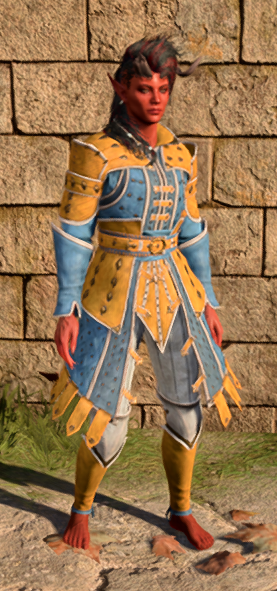 Elegant Studded Leather in game female.PNG