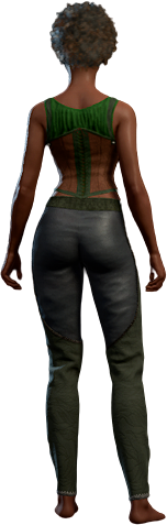 Spring Slimfit Outfit Human Back