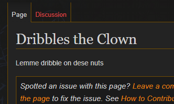 Dribbles the Clown