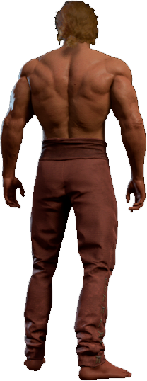 Umber Trousers High Elf Back