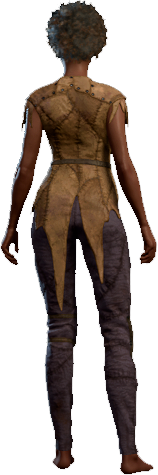 Scruffy Vagabond Clothes Human Back