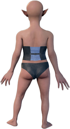 Blue Underwear Gnome Back