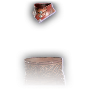 Strapped Choker Leather Ensemble image