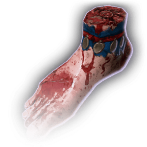 Clown's Severed Foot image