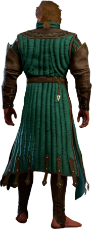 Padded Armour +2 High Elf Back