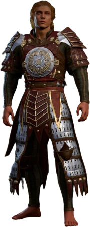 Splint Armour +2 High Elf Front