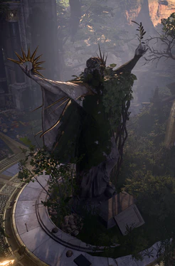 Statue at Rosymorn Monastery