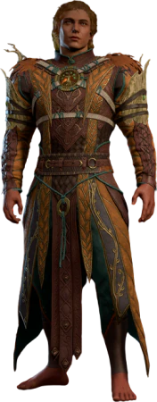 Armour of Moonbasking High Elf Front