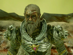 A picture of Ketheric Thorm. His spirit broken after his defeat in the Mind Flayer Colony.
