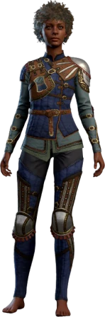 Padded Armour B Human Front