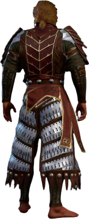 Splint Armour +2 High Elf Back