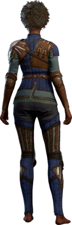 Padded Armour B Human Back