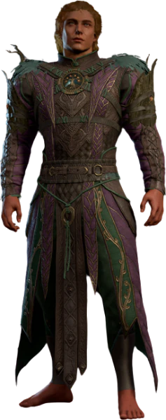 File:Armour of the Sporekeeper High Elf Front Model.webp - bg3.wiki