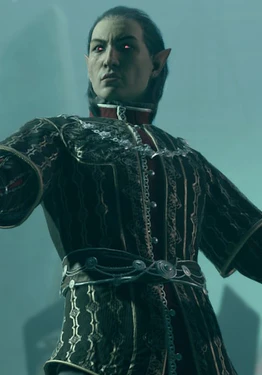 Cazador during the ritual