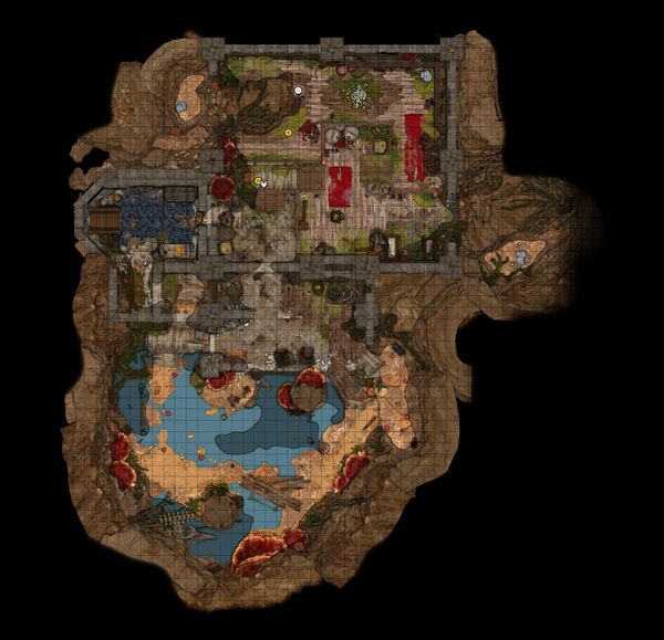 Avenge The Hag Survivors Bg3 Wiki   600px Hag Mermaid Basement Map 