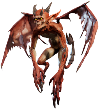 Ingame Model of a Lesser Imp