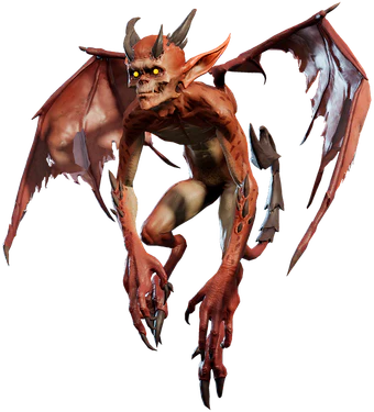 Ingame Model of a Lesser Imp