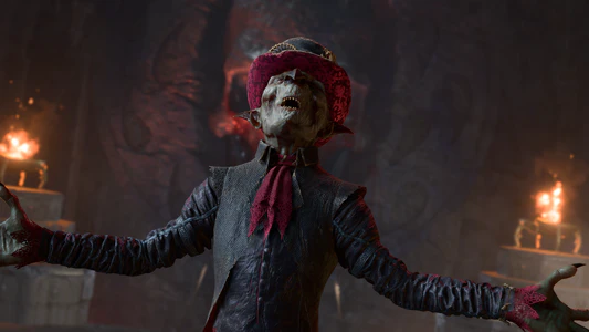 Sceleritas offering himself to Bhaal.