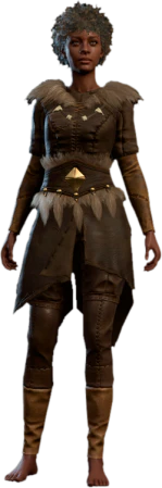 Hide Armour +1 Human Front