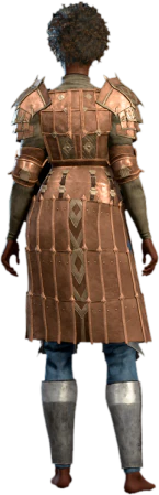 Dwarven Splintmail Human Back