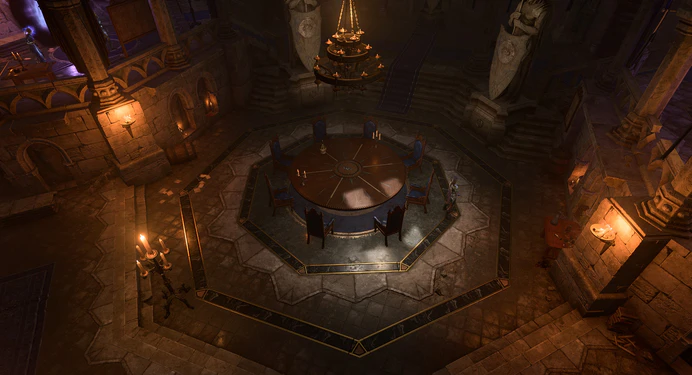 The Knights of the Shield Hideout beneath the Elfsong Tavern