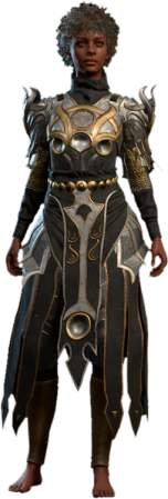 Dark Justiciar Half-Plate Rare Human Front