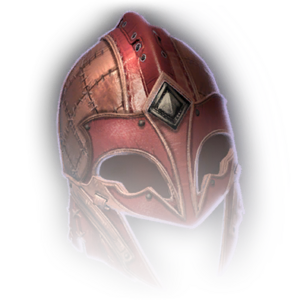 Red Carmine Mask image