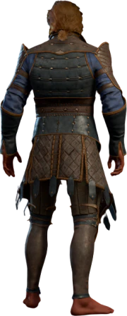 Elegant Studded Leather High Elf Back