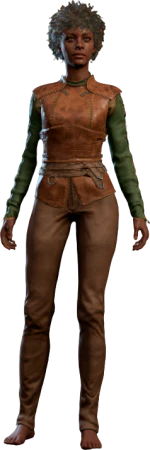 Leather Armour Human Front