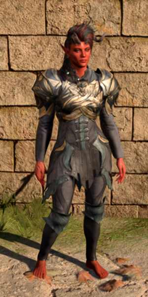Spidersilk Armour in game female.PNG