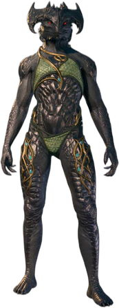 Underwear Dragonborn Front