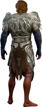 Githyanki Breastplate High Elf Back