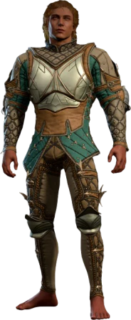 Ironwood Breastplate High Elf Front