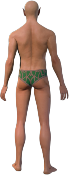 Underwear Elf Back