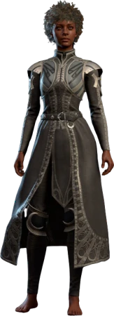 Moon Devotion Robe Human Front