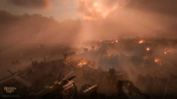 Baldur's Gate under attack.