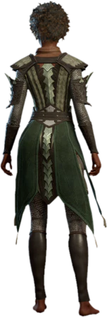 Yuan-Ti Scale Mail Human Back