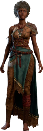 Barbarian Clothes Human Front