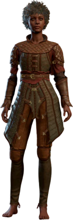 Studded Leather Armour +1 Human Front