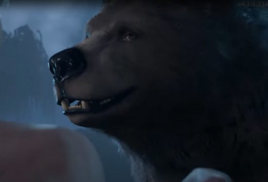 Cinematic bear form