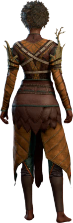 Armour of Moonbasking Human Back