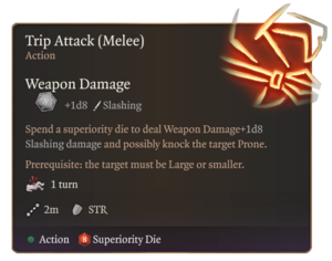 Trip Attack Melee Tooltip.png