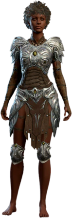 Githyanki Half Plate Leather Human Front