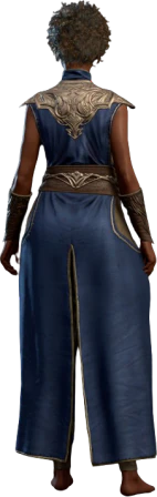 Sorcerer Robe B Human Back