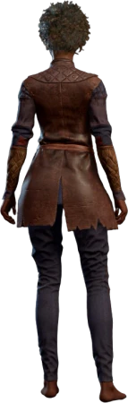 Leather Armour Rogue Human Back