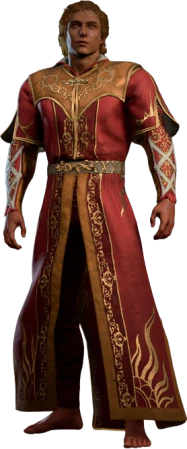 Robe of Summer Half-Elf Front