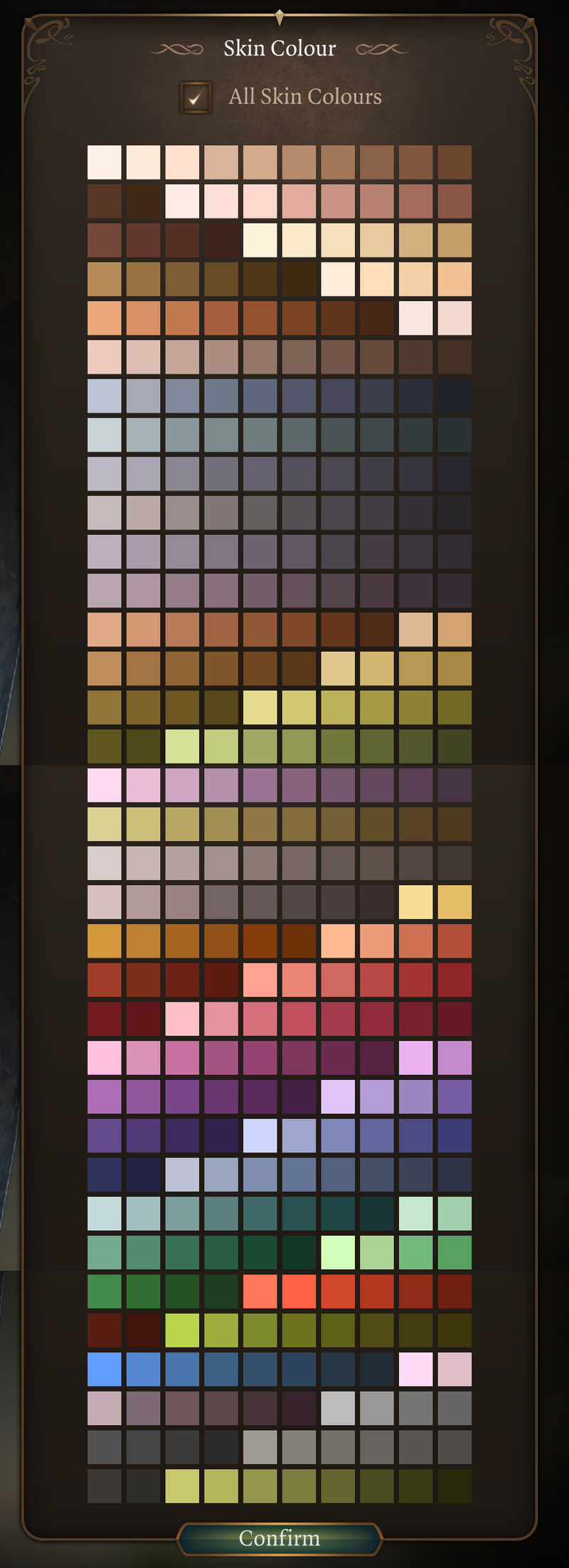 File All Skin Color Options png Bg3 wiki