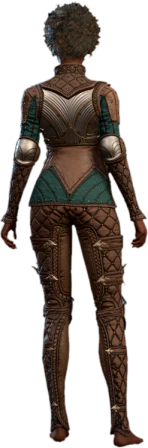 +1 Breastplate Human Back