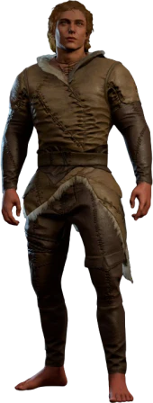 Hide Armour High Elf Front