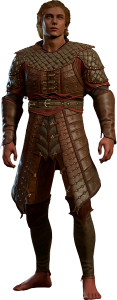 File:Studded Leather Armour +1 High Elf Front Model.webp